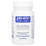 Бенфотіамін, BenfoMax, Pure Encapsulations, для підтримки здорового метаболізму глюкози і здоров'я клітин нирок, 90 капсул