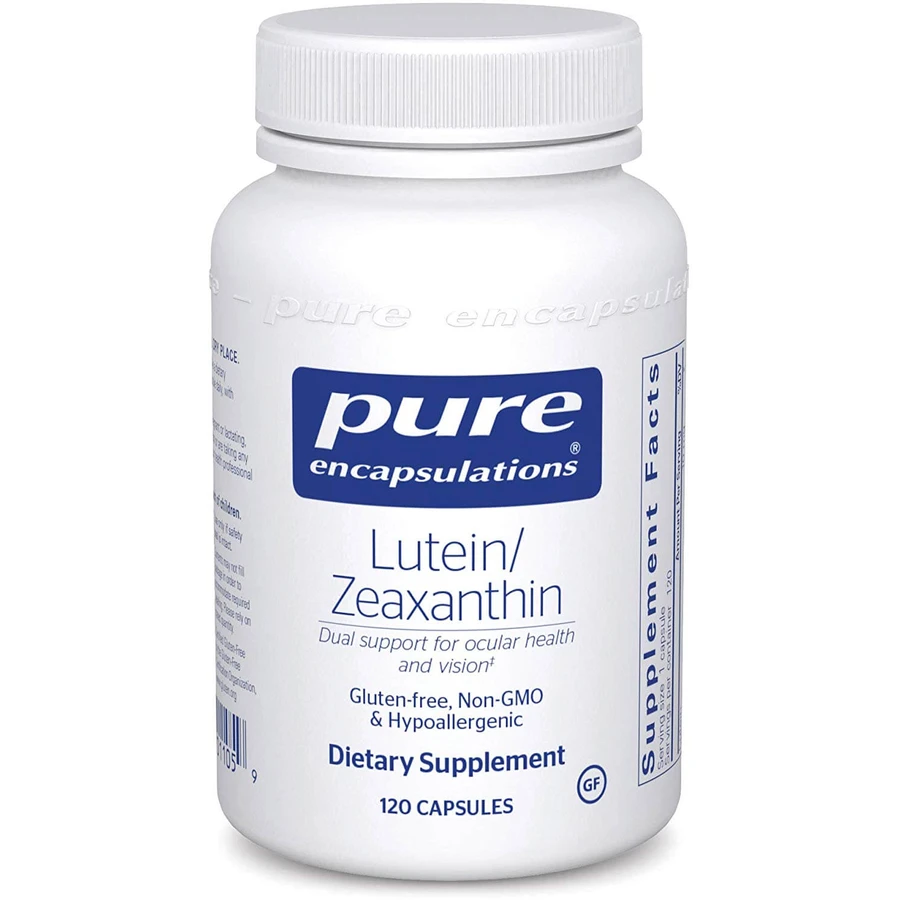 Лютеїн Зеаксантин, Lutein / Zeaxanthin, Pure Encapsulations, 120 капсул: ціни та характеристики