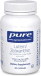 Лютеин Зеаксантин, Lutein/Zeaxanthin, Pure Encapsulations, 120 капсул