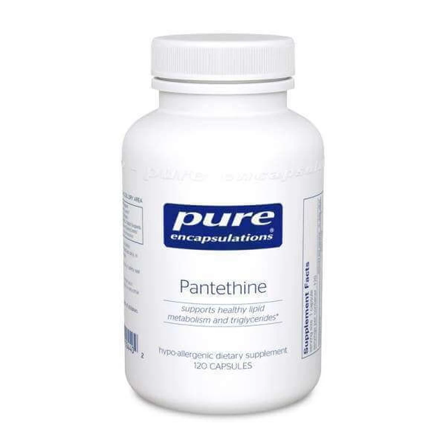 Пантетин, Pantethine, Pure Encapsulations, 120 капсул: цены и характеристики