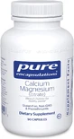 Магний Кальций (цитрат), Calcium Magnesium (citrate), Pure Encapsulations, 90 капсул