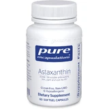 Астаксантин, Astaxanthin, Pure Encapsulations, 60 капсул