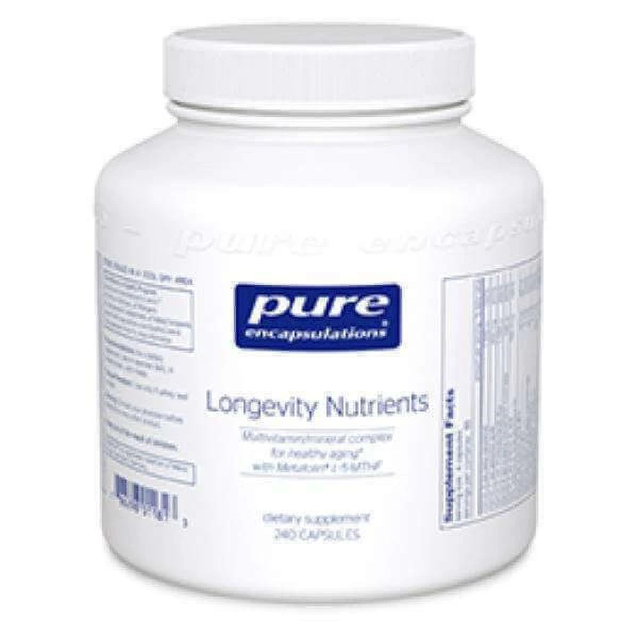 Питательные вещества для долгожительства, Longevity Nutrients, Pure Encapsulations, 240 капсул: цены и характеристики