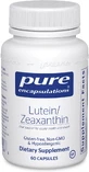 Лютеин Зеаксантин, Lutein/Zeaxanthin, Pure Encapsulations, 60 капсул