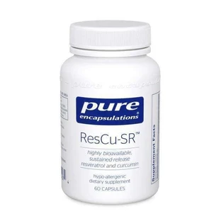 Ресвератрол и куркумин, ResCu-SR, Pure Encapsulations, 60 капсул