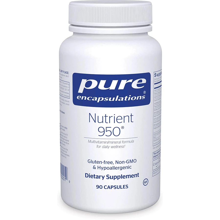 Мультивітаміни / мінерали, Nutrient 950, Pure Encapsulations, 90 капсул: ціни та характеристики
