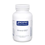 Мінерал 650, Mineral 650, Pure Encapsulations, 180 капсул