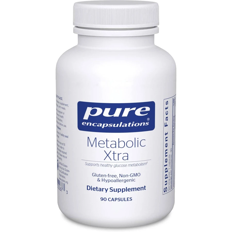 Метаболічна формула, Metabolic Xtra, Pure Encapsulations, 90 капсул: ціни та характеристики