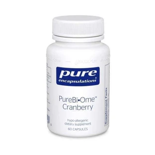 Журавлина (суміш пробіотиків), PureBi • Ome Cranberry, Pure Encapsulations, фірмова, 60 капсули