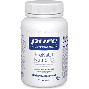 Мультивітаміни для вагітних, PreNatal Nutrients, Pure Encapsulations, 60 капсул