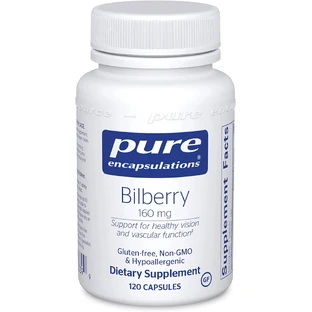 Екстракт Чорниці, Bilberry, Pure Encapsulations, 160 мг, 120 капсул