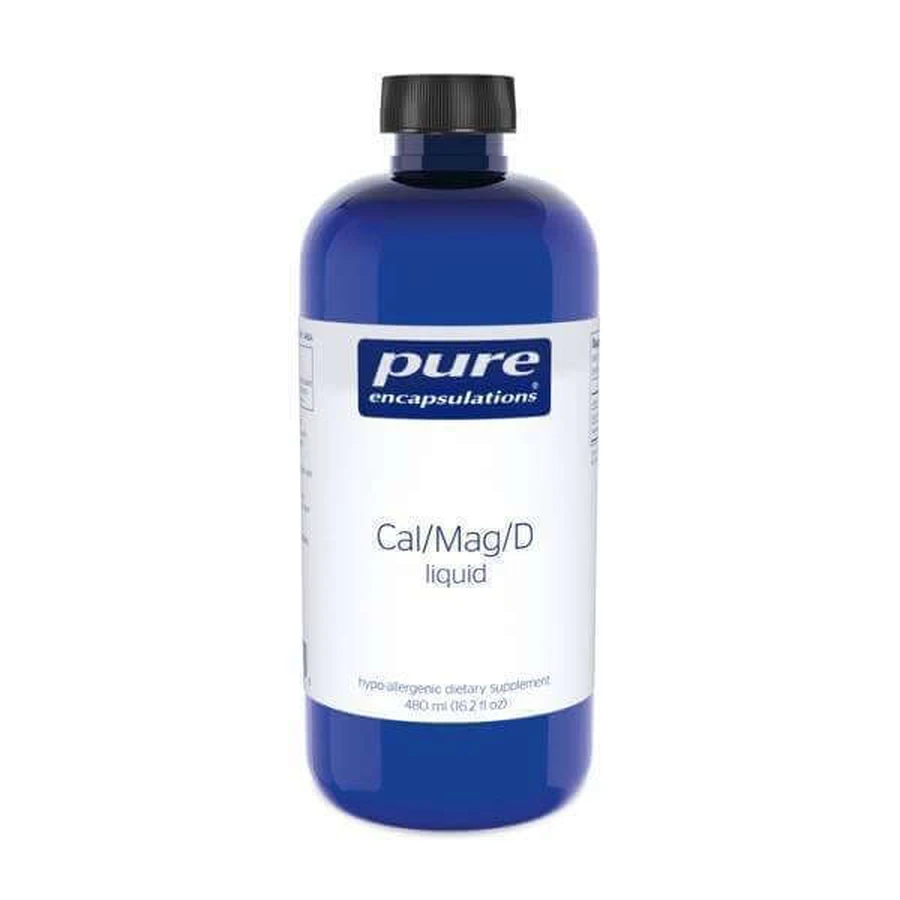 Кальций Магний Витамин D жидкий, Cal/Mag/D liquid, Pure Encapsulations, 480 мл: цены и характеристики