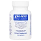 Витамин D3, Vitamin D3, Pure Encapsulations, 5000 МЕ, 120 капсул