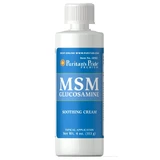 Крем с глюкозамином и MSM, MSM Glucosamine Cream, Puritan's Pride, 113 г