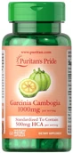 Гарциния камбоджийская, Garcinia Cambogia, Puritan's Pride, 500 мг, 60 вегетарианских капсул