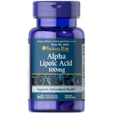 Альфа-липоевая кислота, Alpha Lipoic Acid, Puritan's Pride, 100 мг, 60 капсул