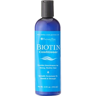 Кондиционер с биотином, Biotin Conditioner, Puritan's Pride, 354 мл