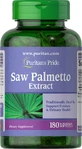 Со пальметто, Saw Palmetto, Puritan's Pride, экстракт, 180 капсул