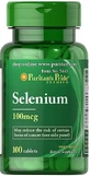 Селен, Selenium, Puritan's Pride, 100 мкг, 100 таблеток