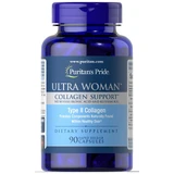 Ультра вумен, Коллаген 1000 мг с Гиалуроновой кислотой, Collagen Support 1000mg с Hyaluronic Acid, Puritan's Pride, 90 капсул