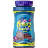 Омега-3 и витамин Д3 для детей, Kids Omega 3, Puritan's Pride, со вкусом виноград-клубника-малина, 120 жевательных конфет