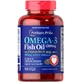 Омега-3 риб'ячий жир + вітамін Д3, Omega-3 Fish Oil of Vitamin D3, Puritan's Pride, 1200/1000 МО, 90 капсул
