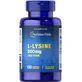Лизин, L-Lysine, Puritan's Pride, 500 мг, 100 капсул