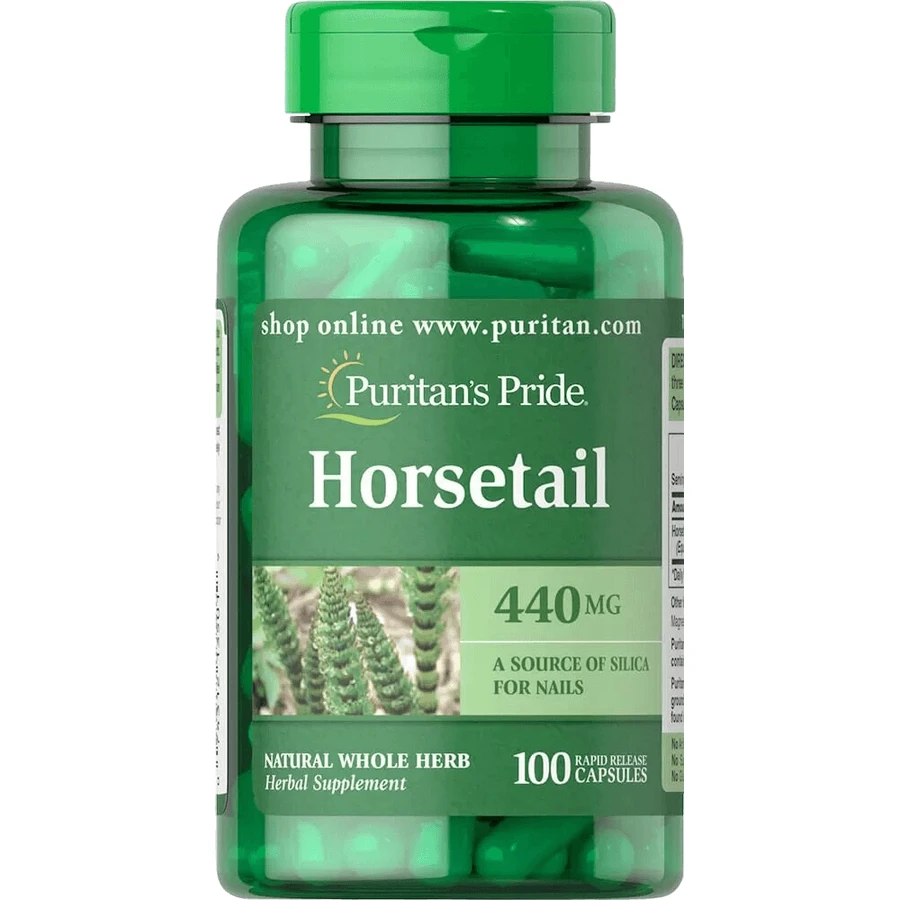 Хвощ полевой, Horsetail, Puritan's Pride, 440 мг, 100 капсул: цены и характеристики