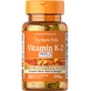Витамин К-2, Vitamin K-2 (MenaQ7), Puritan's Pride, 50 мкг, 30 капсул