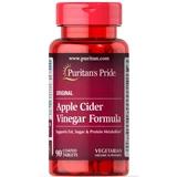 Яблочный уксус, Apple Cider Vinegar, Puritan's Pride, формула, 90 таблеток