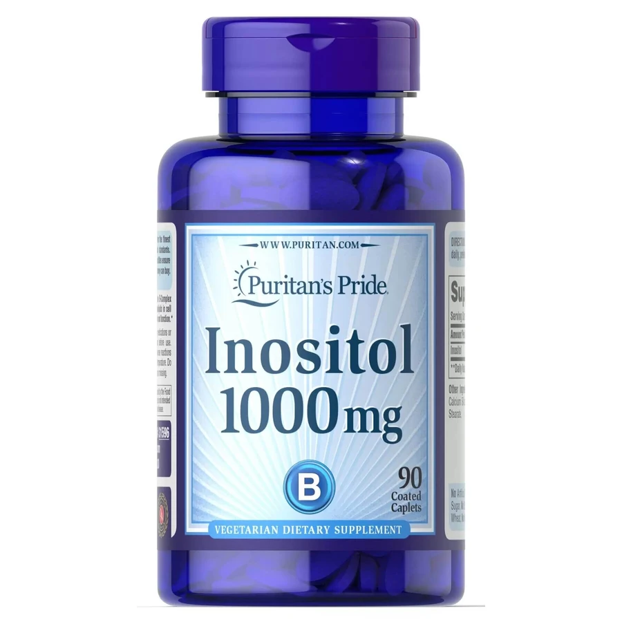 Інозітол, Inositol, Puritan's Pride, 1000 мг, 90 капсул: ціни та характеристики