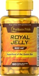 Маточное молочко, Royal Jelly, Puritan's Pride, 500 мг, 120 капсул