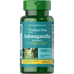 Ашваганда, стандартизированный экстракт, Ashwagandha, Puritan's Pride, 500 мг, 60 капсул: цены и характеристики