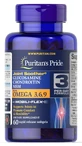 Глюкозамін, хондроїтин та МСМ з Омега 3-6-9, Glucosamine, Chondroitin &amp; MSM, Puritan&amp;#39;s Pride, 60 капсули