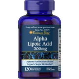 Альфа-липоевая кислота, Alpha Lipoic Acid, Puritan's Pride, 300 мг, 120 капсул
