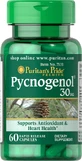 Пикногенол, Pycnogenol, Puritan's Pride, 30 мг, 60 капсул
