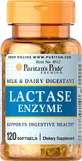 Лактаза, Lactase Enzyme, Puritan's Pride, 125 мг, 120 капсул