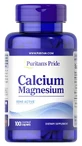 Кальцій Магній, Calcium Magnesium, Puritan's Pride, 100 каплет