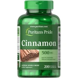 Кориця, Cinnamon, Puritan's Pride, 500 мг, 200 капсул