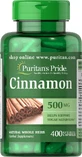 Кориця, Cinnamon, Puritan's Pride, 500 мг, 400 капсул