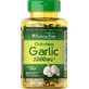 Часник, Odorless Garlic, Puritan's Pride, без запаху, 1000 мг, 250 капсул