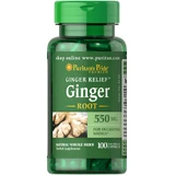 Корень имбиря, Ginger Root, Puritan's Pride, 550 мг, 100 капсул
