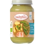 BABYBIO органический горох и картофель с лососем 1×200 г, органический овощной гарнир: цены и характеристики