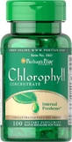 Хлорофіл, концентрат, Chlorophyll Concentrate, Puritan's Pride, 50 мг, 100 капсул