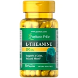 L-теанін, L-Theanine, Puritan's Pride, 100 мг, 30 капсул