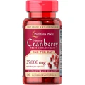 Журавлина, Cranberry, Puritan's Pride, 1 на день, 60 капсул