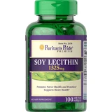 Лецитин із сої, Soy Lecithin, Puritan's Pride, 1325 мг, 100 капсул