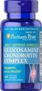 Глюкозамін хондроїтин, Glucosamine Chondroitin Complex, Puritan's Pride, 60 капсул