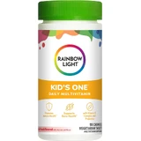 Вітаміни для дітей, підтримка зростаючого організму, Rainbow Light, фруктовий смак, 1 в день, 90 жувальних таблеток