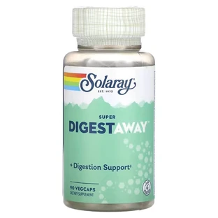 Супер ферменты для пищеварения, Super Digestaway, Solaray, 90 капсул